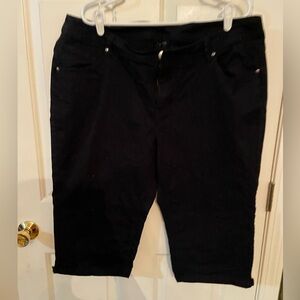 Lane Bryant pedal capri jeans
